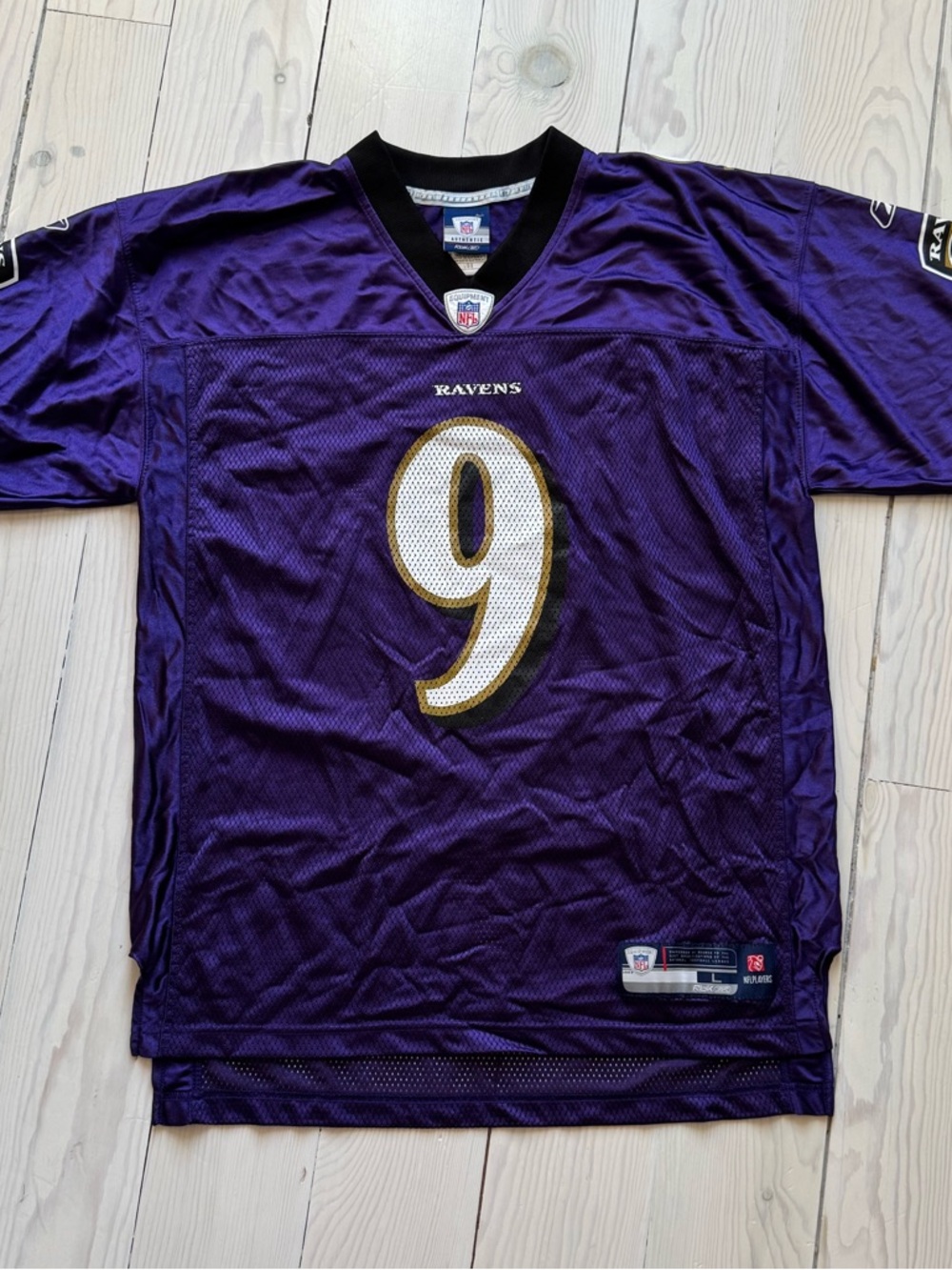 Reebok Purple NFL Players Mesh Jersey McNair